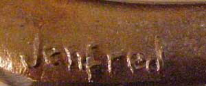 Jenfredware stamp